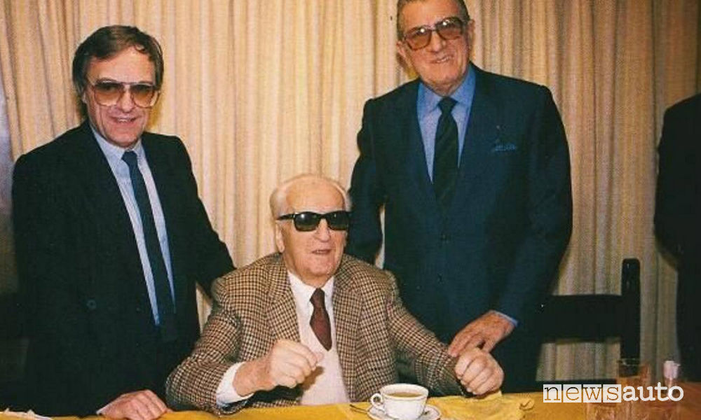 Jean Marie Balestre Enzo Ferrari e Bernie Ecclestone