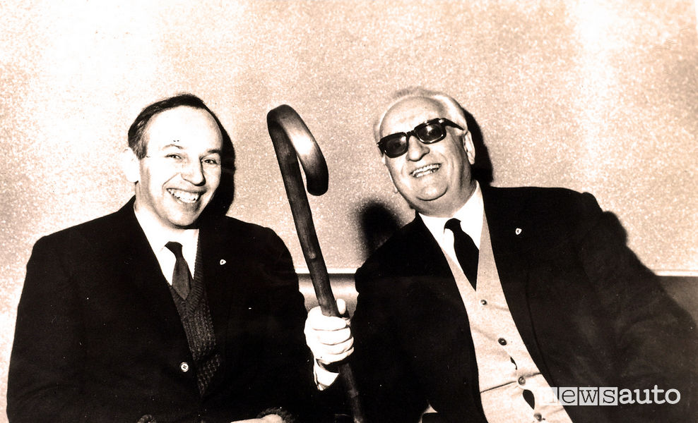 John Surtees ed Enzo Ferrari