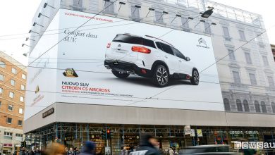 SUV Citroën C5 Aircross nei luoghi simbolo di Milano