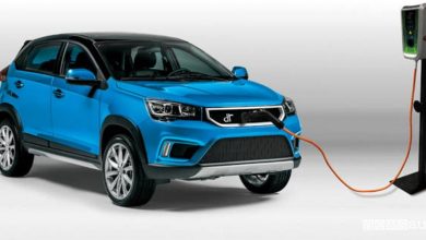 DR3 EV elettrica, vista di profilo