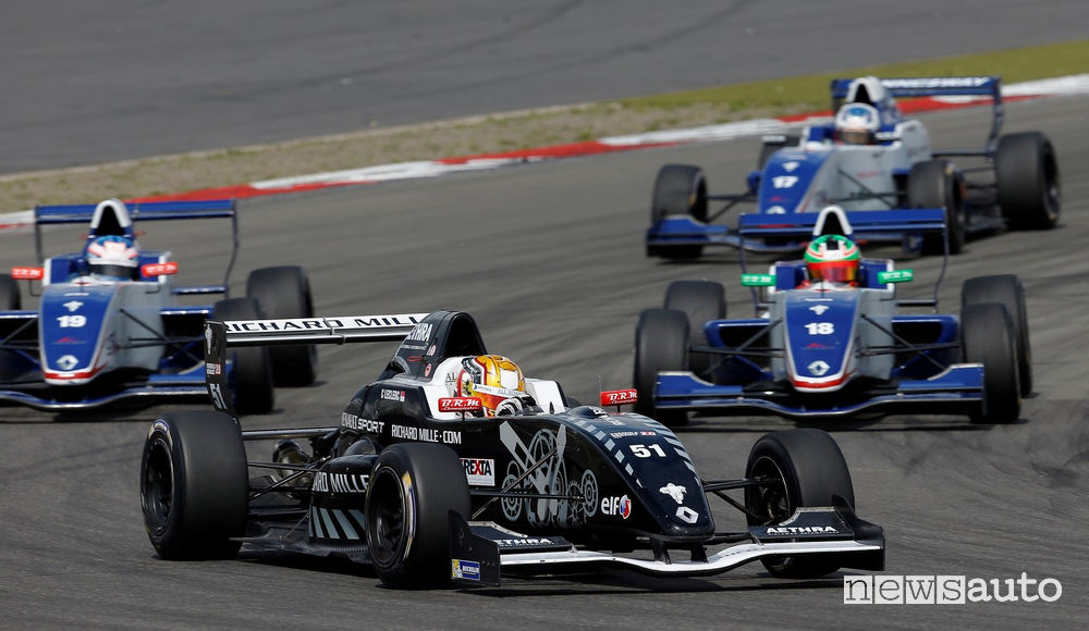 Leclerc sulla Formula Renault 2.0