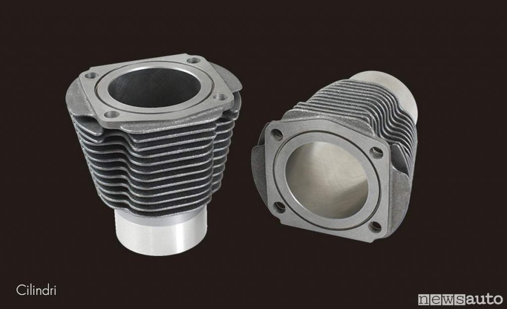 Coppia cilindri Abarth per modifica Fiat 500 da 73,5 mm