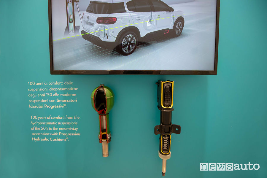 Sospensioni Citroën smorzatori idraulici progressivi C5 Aircross
