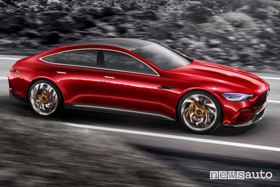 Mercedes-AMG GT Concept vista laterale