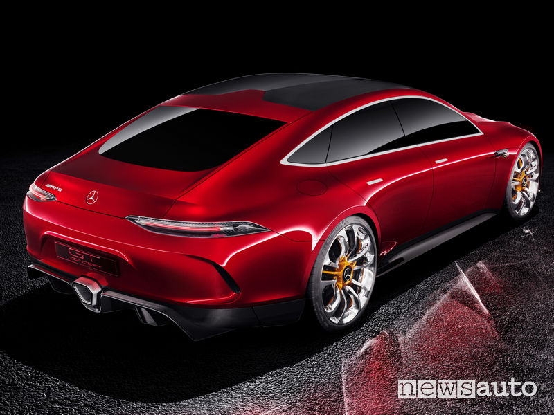 Mercedes-AMG GT Concept vista posteriore