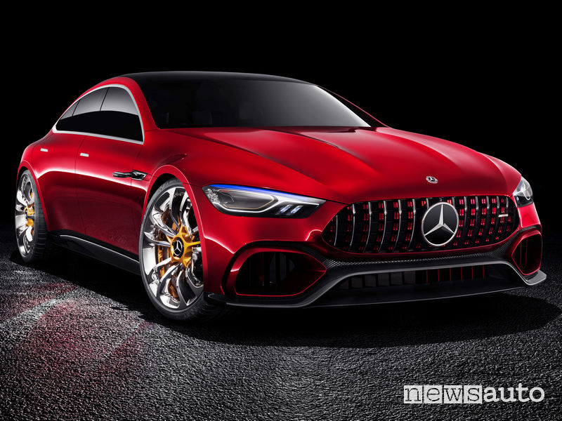 Mercedes-AMG GT Concept vista di profilo