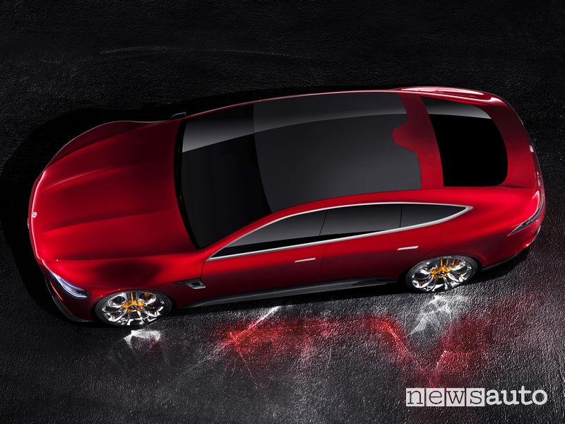Mercedes-AMG GT Concept vista dall'alto