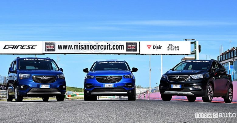 Circuito di Misano, Opel auto ufficiale