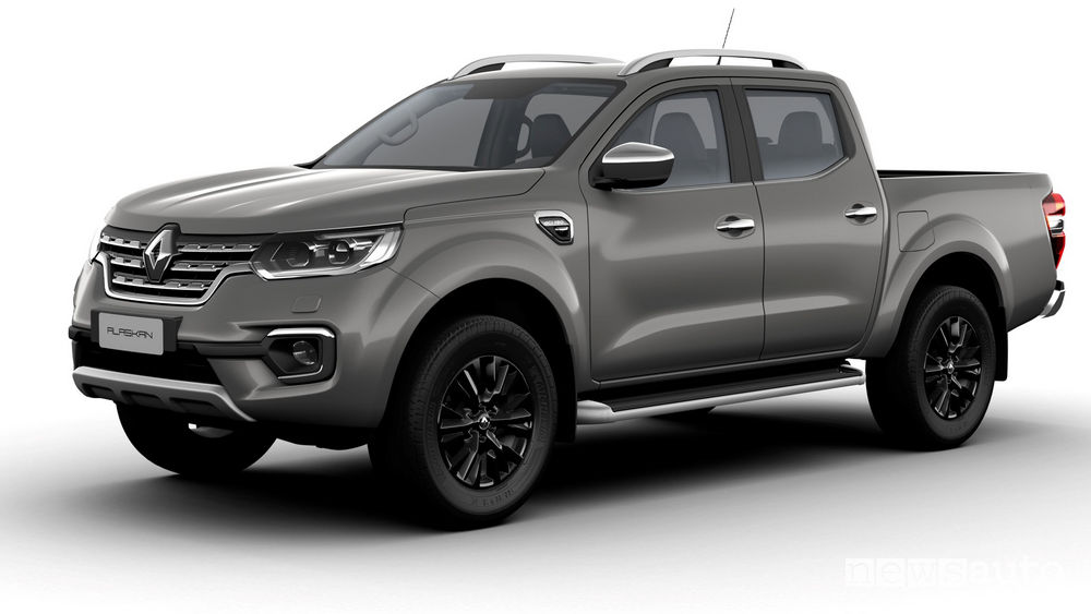 Nuovo Renault Alaskan vista di profilo