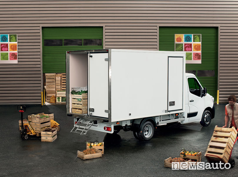 Nuovo Renault Master 2019 trasporto frutta