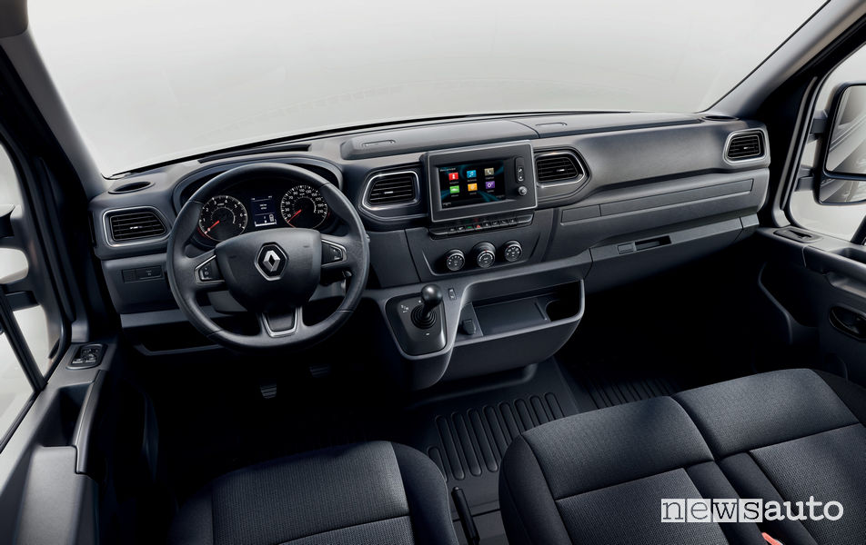 Nuovo Renault Master 2019 abitacolo