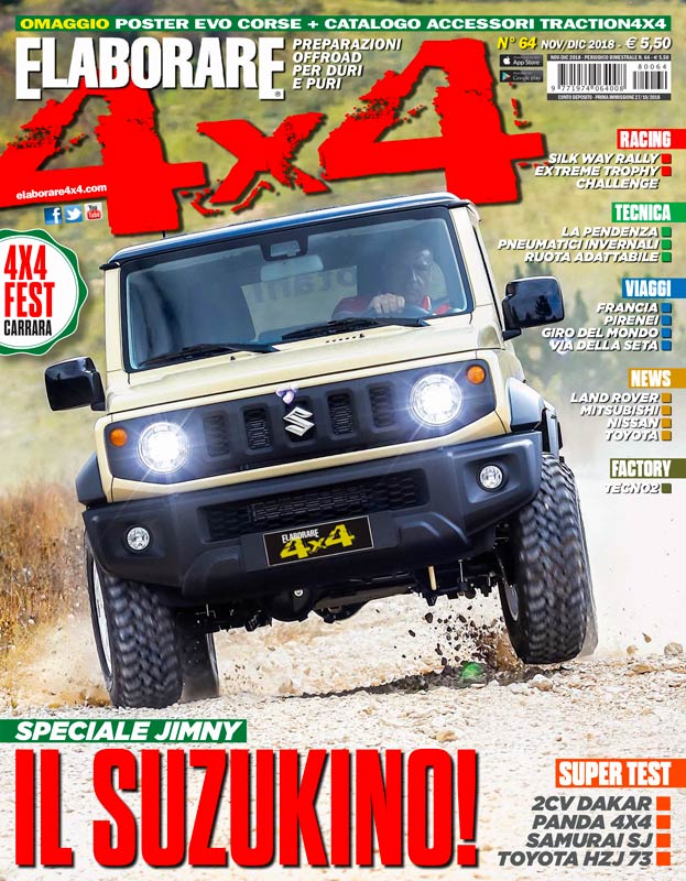 Suzuki_jimny_magazine_cover_ELABORARE4x4_2019 prova completa