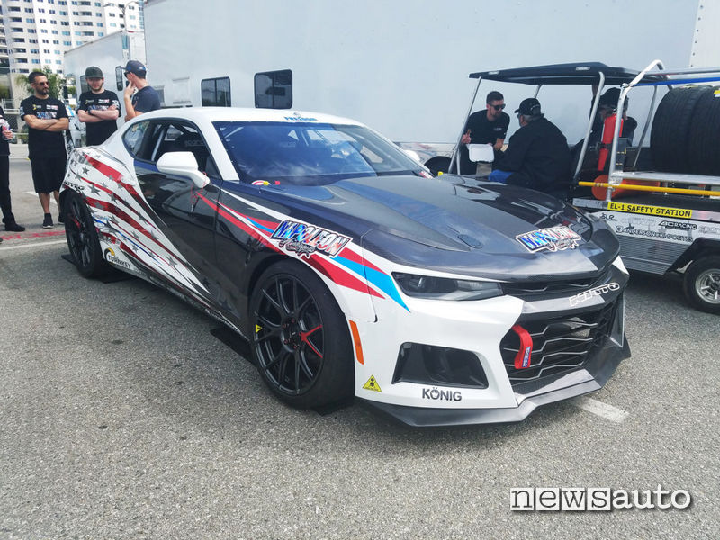 Chevrolet Camaro EL1 auto elettrica da corsa per gare drift
