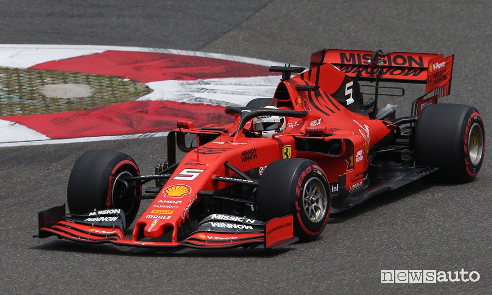 F1 Gp Cina 2019 Ferrari SF90 Sebastian Vettel
