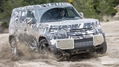 Nuova Land Rover Defender prototipo