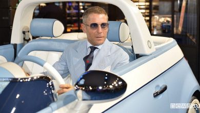 Lapo Elkann Fiat 500 Spiaggina Garage Italia