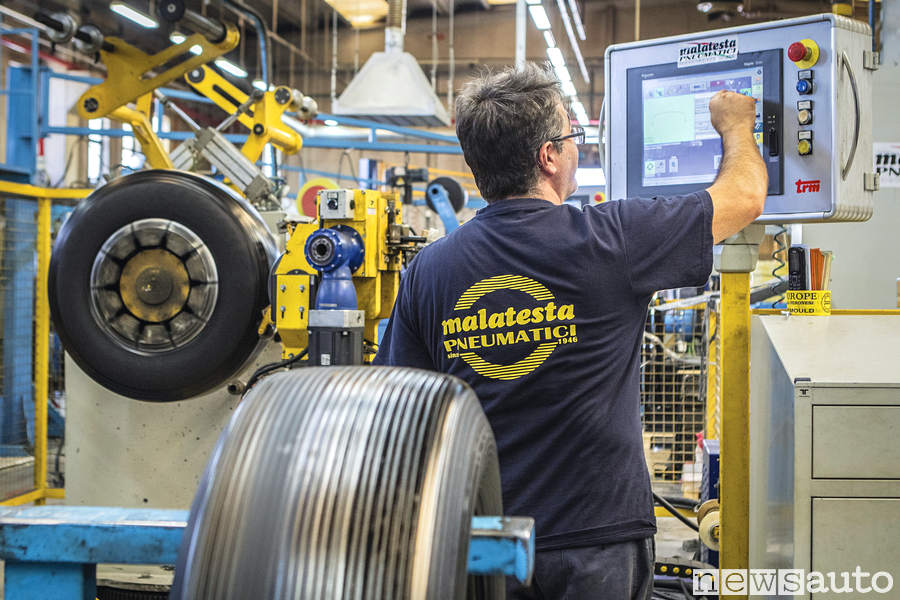 Pneumatici ricostruiti Malatesta