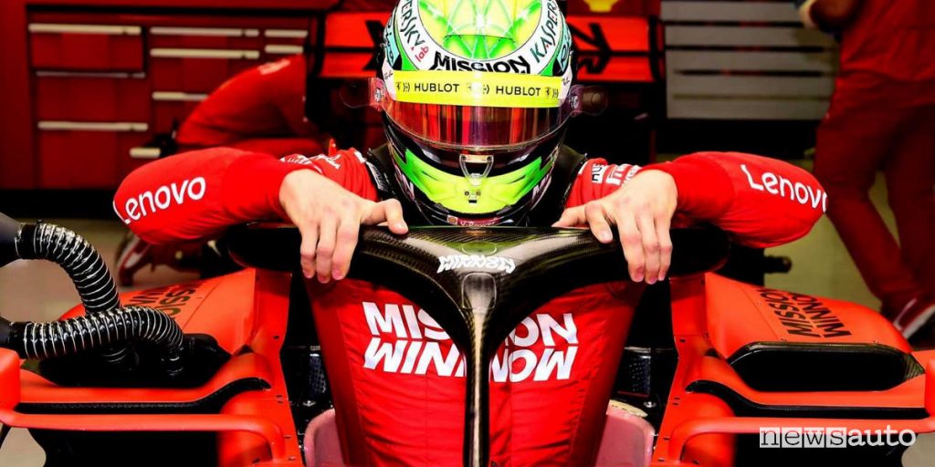 Mick Schumacher, debutta in F1 con la Ferrari