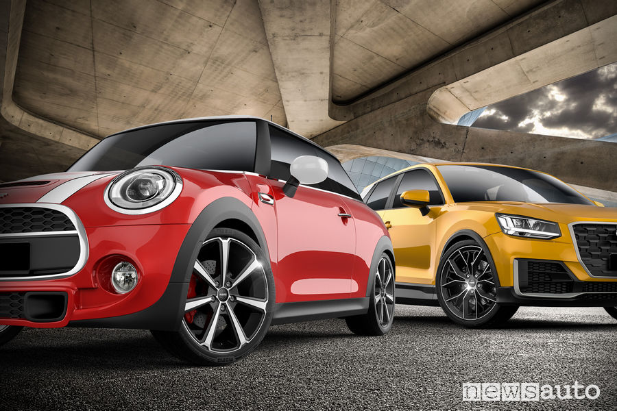Cerchi in lega Momo hi-tech su Mini ed Audi