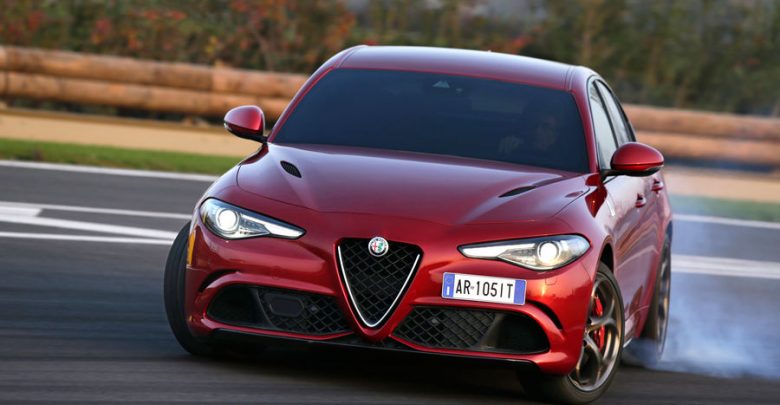 Traverso Alfa Romeo Giulia Quadrifoglio in pista