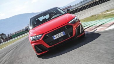 Audi A1 2019 prova in pista