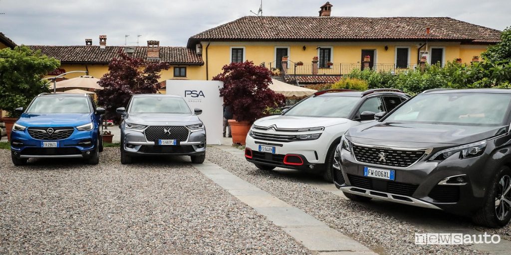 Suv con motore Diesel BlueHDi ad alta efficienza