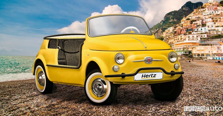 Noleggio Fiat 500 storica, la versione elettrica nella flotta Hertz