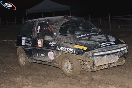 Una vecchia Lancia Y, un'auto vincente nel Trofeo Hilander
