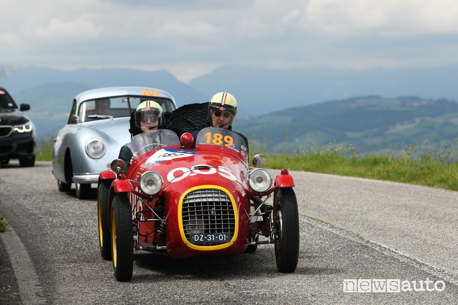 Mille Miglia 2019 Olthof/Olthof Giannini 750 Sport 1950