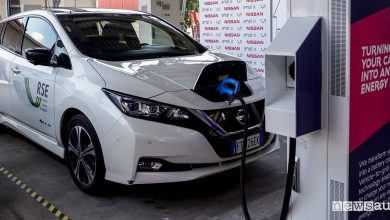 Auto elettriche: Nissan, Enel X e RSE testa la tecnologia Vehicle To Grid
