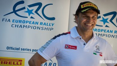 Paolo Andreucci nel Campionato Italiano Rally con la Peugeot 208 T16