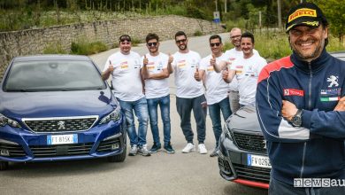 A scuola da pilota, un successo le lezioni con Peugeot e Andreucci