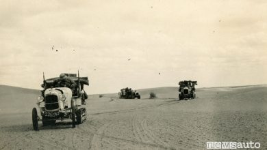 Spedizione del Sahara nel 1922 con l’autocingolato Citroën “Scarabée d’Or”