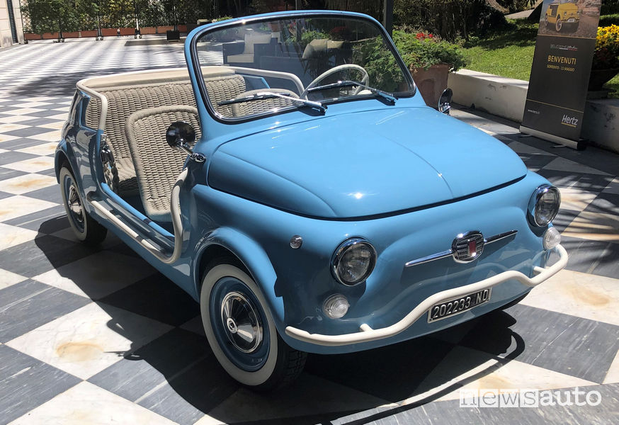 Fiat 500 Jolly Icon-e Garage Italia, auto storica elettrica