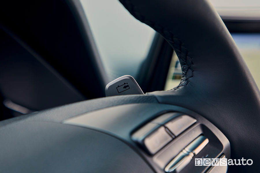 Comando freno al volante Hyundai Ioniq Electric