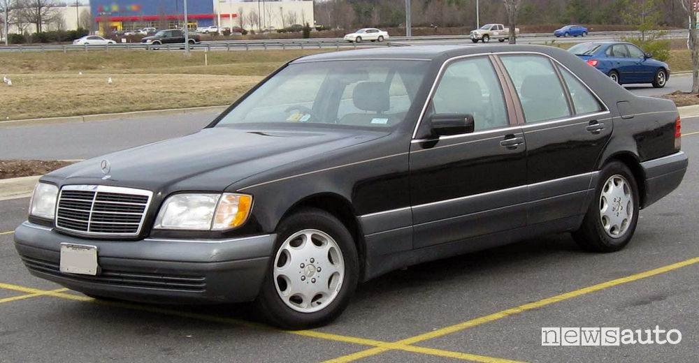 Mercedes S 280 la stessa di quella coinvolta nell'incidente Lady Diana