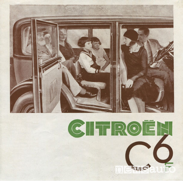Sedili Citroën C6 Familiale 1930