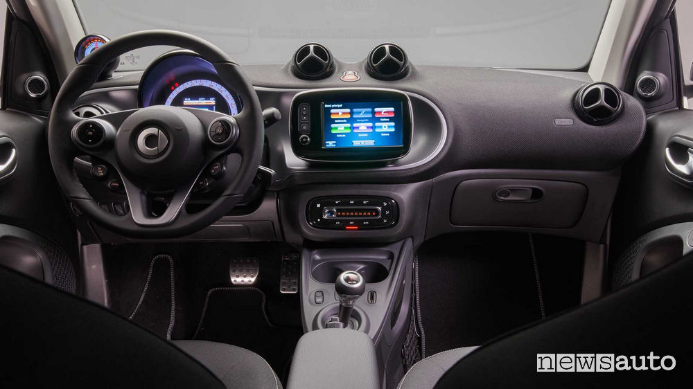 smart EQ fortwo Ushuaia plancia strumenti