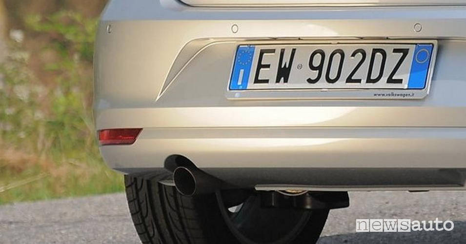 Targa auto, misure e metodo di numerazione