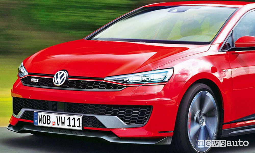 Anticipazioni frontale nuova Volkswagen Golf GTI 8 2020