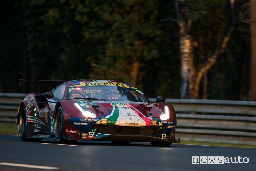 LMGTE Pro Ferrari 488 GTE Evo 24 Ore Le Mans 2019 LMGTE Pro