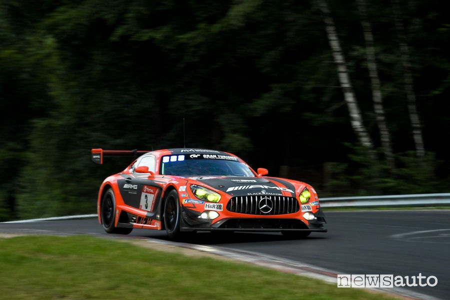 Mercedes-AMG GT3 3^ alla 24 Ore del Nurburgring 2019