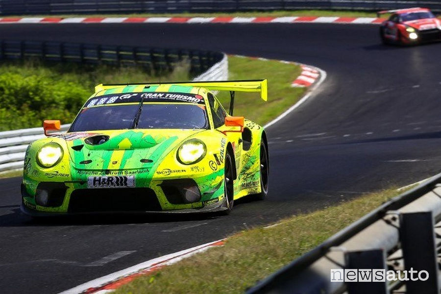 Porsche 911 GT3 R 2^ alla 24 Ore del Nurburgring 2019