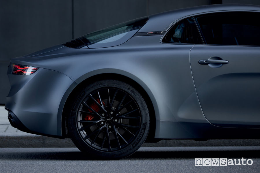Alpine A110S 2019 cerchi in lega posteriori