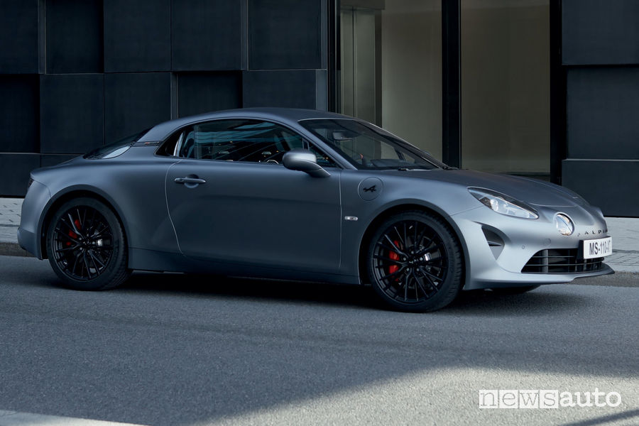 Alpine A110S 2019 vista laterale
