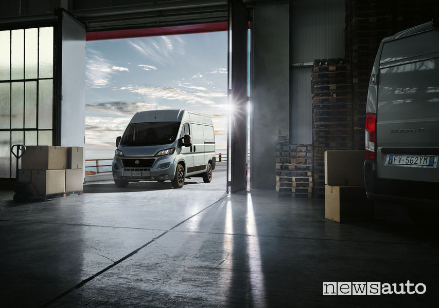 Fiat Ducato 2020 con motori diesel Multijet 2, metano ed elettrico