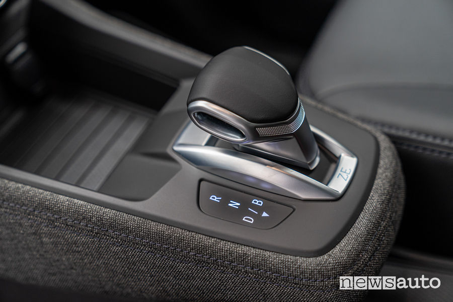 Leva del cambio e-shifter con modalità di guida "D" e "B", Nuova Renault Zoe