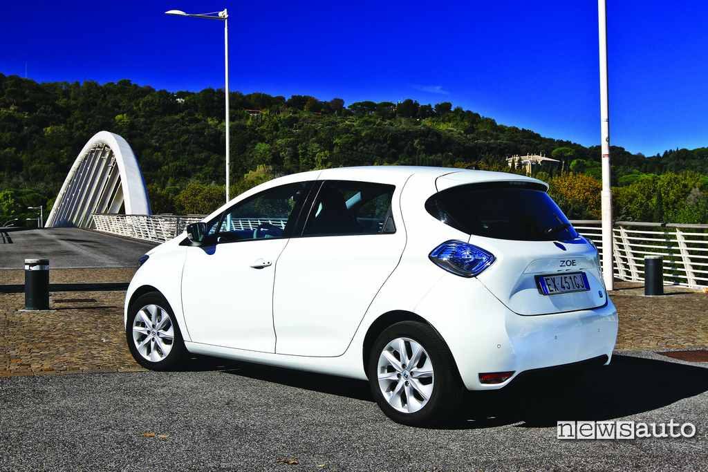 Renault Zoe posteriore