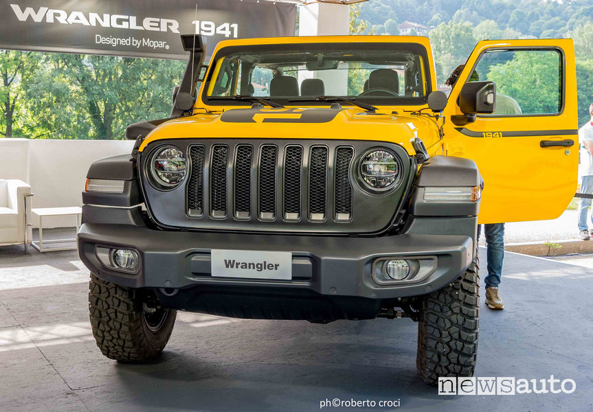 Salone Auto di Torino Parco Valentino 2019: Jeep Wrangler 1941 Mopar