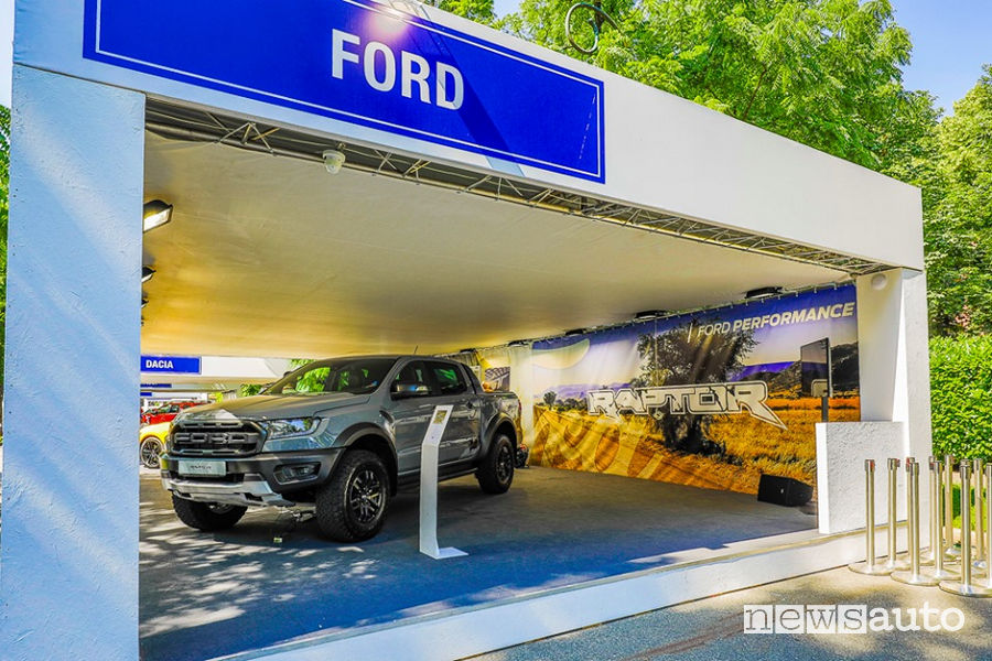 Stand Ford al Salone dell’Auto di Torino Parco Valentino 2019